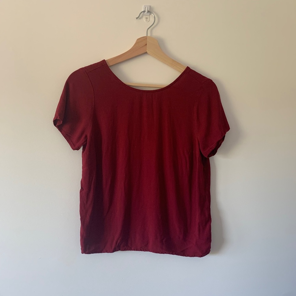 Button back Abercrombie Top